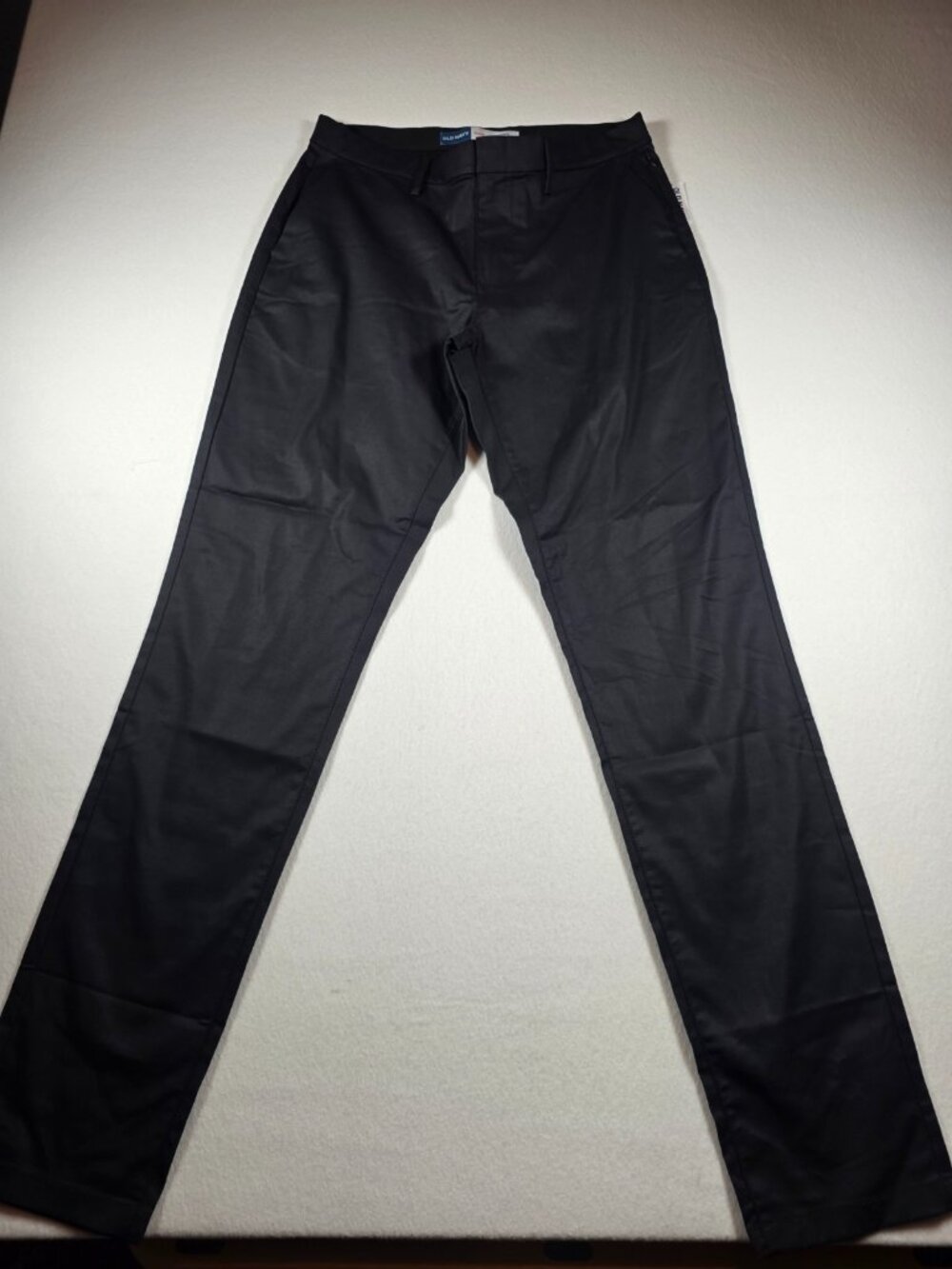 Old Navy Ultimate Tech Athletic Pants Men 33x36 Black Slim Fit Quick Dry Stretch